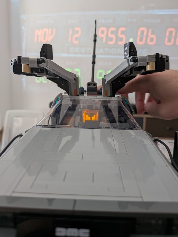 La machine à remonter le temps de Retour vers le futur