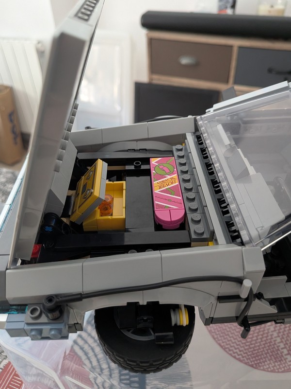 La machine à remonter le temps de Retour vers le futur