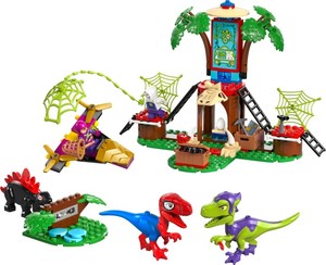 Spidey contre le raptor de Gobby à la cabane dans l’arbre