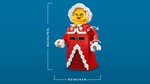 Minifigurine de la Mère Noël grand format