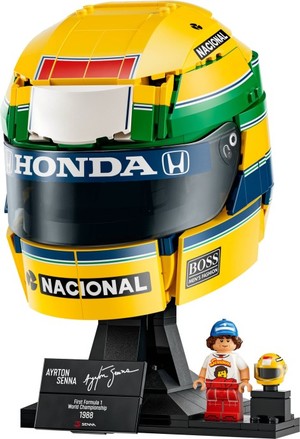 Casque d’Ayrton Senna